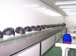 摩托車、電動車頭盔噴漆線工藝